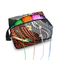 Custom Made Multi-functional Knitting Organizer Yarn Tote Project Bags Organizer for Crochet Hooks Knitting Needles Storage Bag