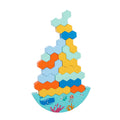 New Arrival Children Wooden Stacking Balance Block Game Early Educational Preschool Balancing Gift Toys for Kids With CPC