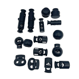 Wholesale Adjustable Rope End Toggle Stopper Backpack Accessories Plastic Cord Stopper Locks for Lanyard