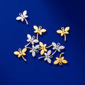 Wholesale Stainless Steel Animal Charm Mini Butterfly Simple Pendant for Jewelry Marking Gold Plated Accessories for Necklace