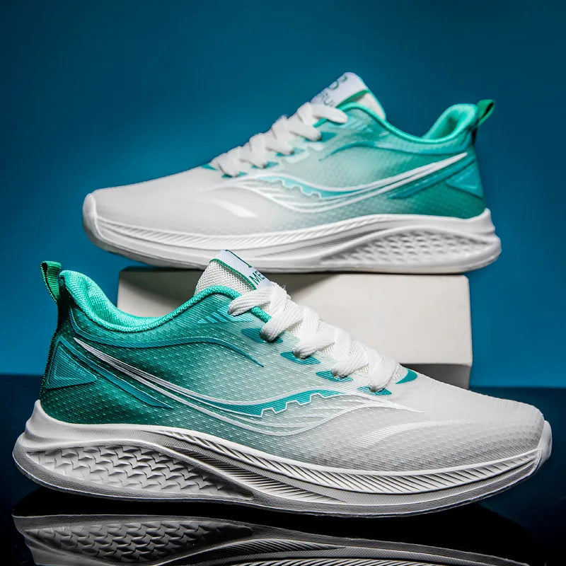 Sportswear Trainer Mens Sneakers Men's Fashion Men Sport Shoe Walking Shoes Fly-Woven Upper Running Shoes Sneakers