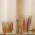 High Quality Customized Heat Resistant Coffee Glass Hand Painted Glass Cup for Gift Breakfast Glass Cup
