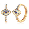 Modern Fashion Gold Exquisite Sterling Silver Women Earrings Cute Drop Hoop Earrings
