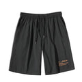 Sporty Short Pants for Men Summer Loose Size Wide Leg Trendy Thin Breathable Youth Casual Knee-length Pants
