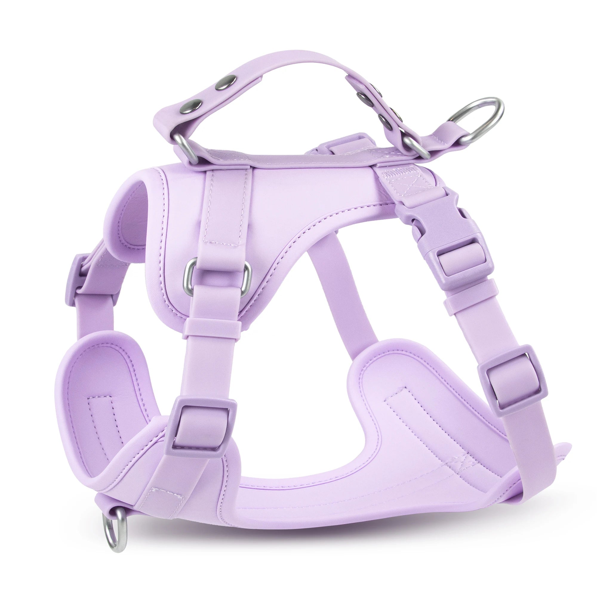 Waterproof Dog Harness Adjustable Designer Customized Logo Strap No Pull Pvc Coated Dog Harness