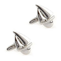 Wholesale Elegant Sailing Boat Novelty Cufflinks Custom Mens Suit Shirt Fashion Accessory Wedding Tuxedo Trendy Jewelry Gift Set