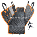 Whole Sale High Quality 4 in 1 600D Oxford Waterproof Dog Car Seat Cover Car Hammock with Mesh Window Universal Fit