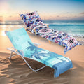 Custom Digital Print Eco-friendly Lightweight Quick Dry Body Sweat Super Absorbent Beach Towel Covers