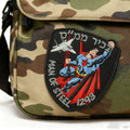 New Design Embossed Israeli Patch Custom Logo Pvc Rubber Patch for Garment Hat Sewing Rubber Patch Iron on