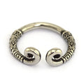 Black Myth Wukong Inspired Buddhism Creative Design Gold Plated Stainless Steel Tightening Headband Unisex Wedding Band Ring