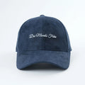 6 Panel Embroidered Custom Cap Structured Hat Suede Brand Quality Customization Logo Sport Men Baseball Cap