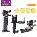 Startnow CO2 Laser Head Sets C/E Series Dia.20mm FL50.8 63.5 101.6mm Focus Lens Dia25mm Mo Si Mirror Mounts Cutting Laser Head