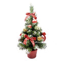 Mini Desktop Christmas Tree 20/30/40cm PVC Artificial Simulation Tree for Home Hotel Christmas Decoration Supplies