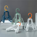 Hot Selling Wall Mounted Multi-functional Nordic Color PP Plastic Space Saving Durable Shoe Drying Hanger for Clothing