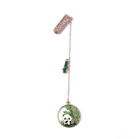 Candy Panda Theme Metal Bookmarks New Cartoon School Student Stationery Supplies for Education Promotional Bookmarks Wholesale
