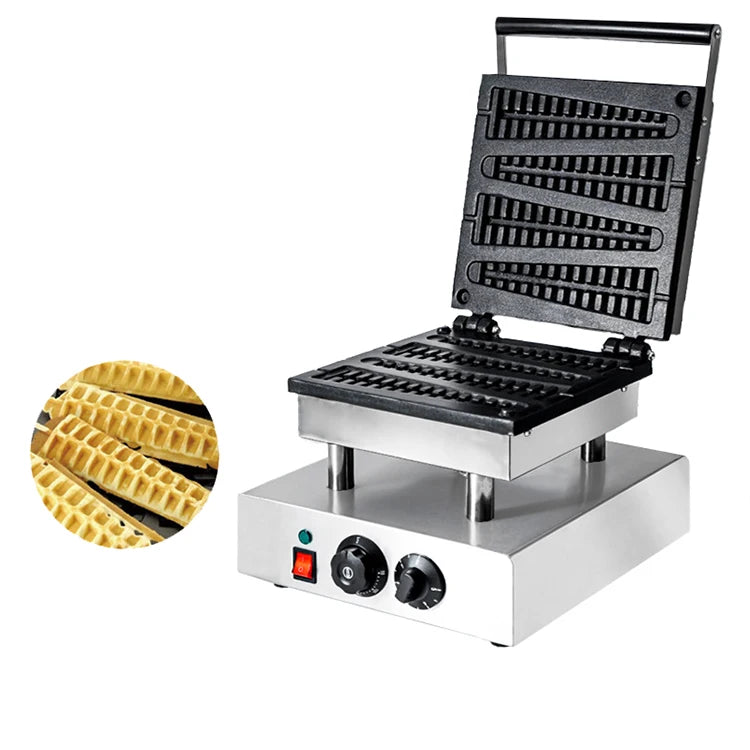 Pine Tree Shaped Waffles Muffin Making Machine Commercial Waffle Machine