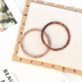 Wholesale Unisex 6mm Wide Resin Plastic Acrylic Bangle Bracelets Classic Style Anniversary Jewelry Quake Brand QK-AYBR-010 China