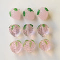 Sweet 15*13mm Pink Fruit Strawberry Charm Colorful Acrylic Beaded for Diy Necklace Bracelet Earring Craft Jewelry Accessories