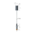 Customized Steel Wire Lighting Hanging Suspension Ceiling Suspension Kits Cable With Gripper