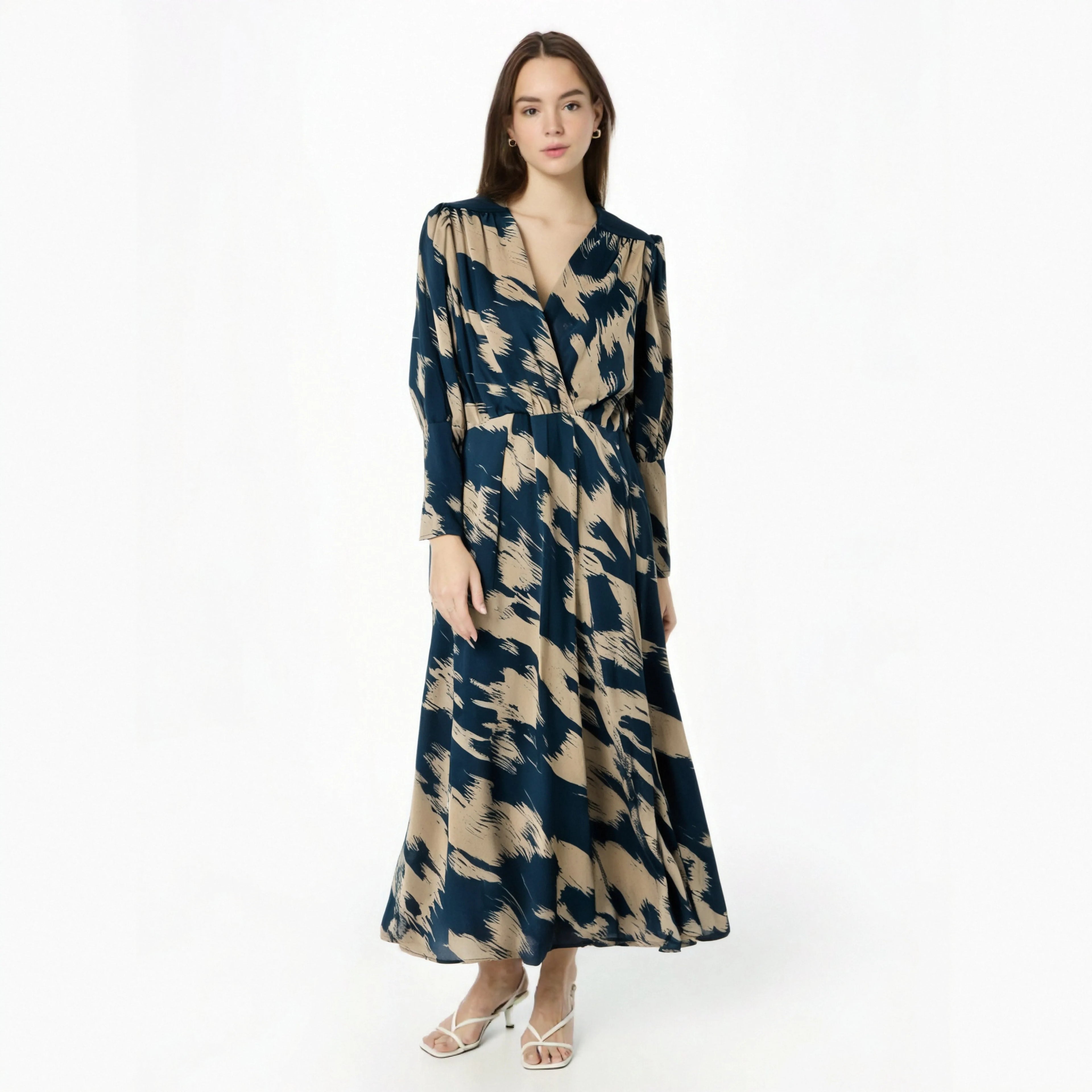 Elegant Women's Dresses for Special Occasions Long Sleeve One Piece Dress Women Fair Dress