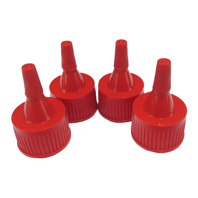 24mm 410 Point Spout Plastic Screw Cap Non-Spill Chemical Engine Oil Bottle Dispensing Lid