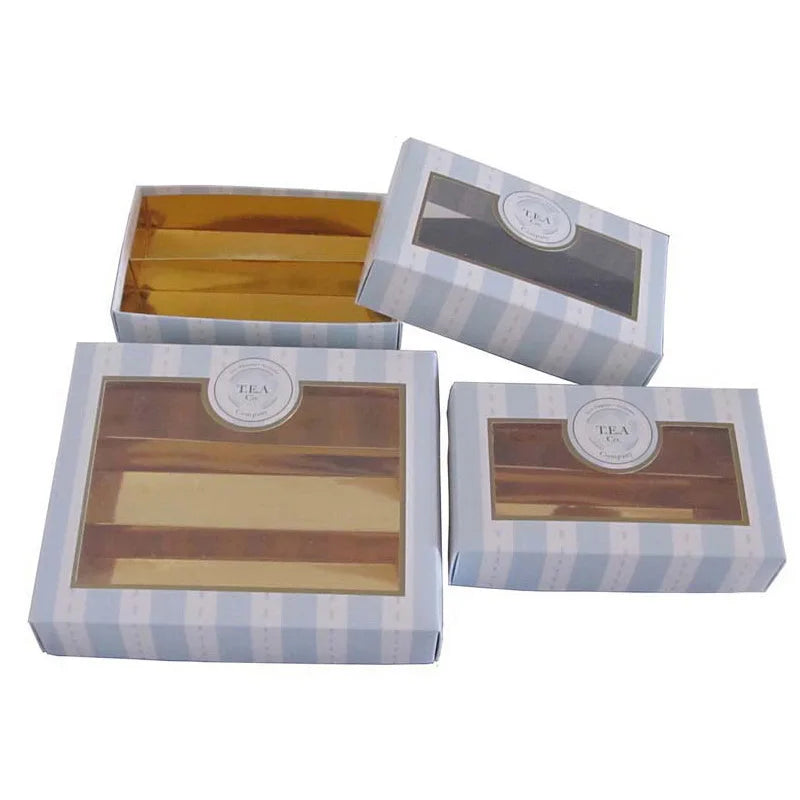 Chocolate Bomb Candy Boxes With Window Boite Cadeau Carton Chocolate Bonbons Packaging Box