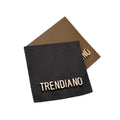 Jeans Accessories Washable Customer Logo Embossed Leather Labels Metal Stitch Rectangle PU Leather Tags