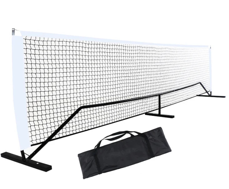 Dmantis PN4 Regulation Size Pickleball Net-Portable Foldable with Steel Frame & PE Netting 4m X 0.91m Includes Carry Bag
