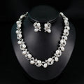 Pearl Necklace Jewelry Set Women  Bridal Jewelry Set Luxury
