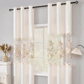Water-soluble Hollow Embroidered Curtain Chenille European Style Blackout Curtains for Living Dining Room Bedroom
