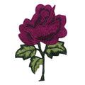 Factory Hot Wholesale Handmade Embroidery Rose Flower Patches for Clothes