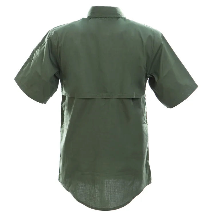 Breathable Mesh Camouflage T-Shirt Wholesale Men Short Sleeve Wholesale Customized Short Sleeve Outdoor Shirts