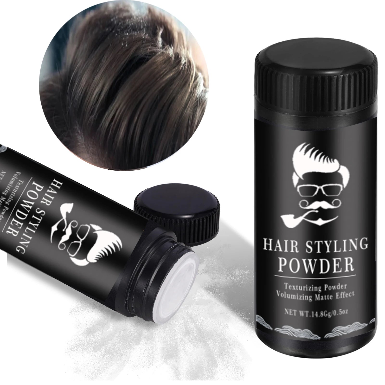 UUFINE Factory Private Label Customize Scent Men Hair Styling Powder Volume 10g Dust Powder