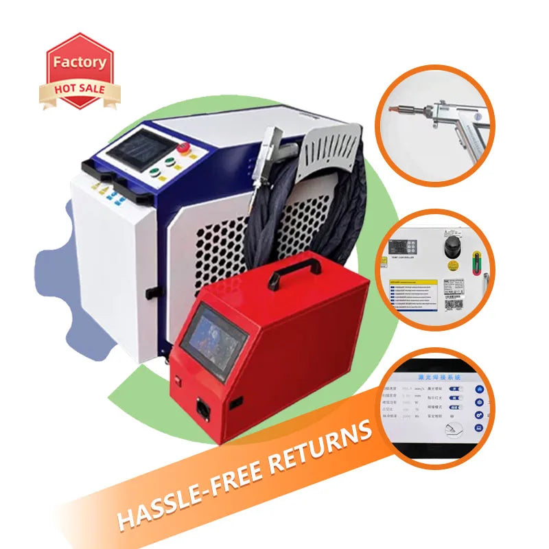 CNC LY 1500W-3000W Handheld Industrial Fiber Laser Welding Machine High Speed Precision Tool for Metal Fabrication HVAC New