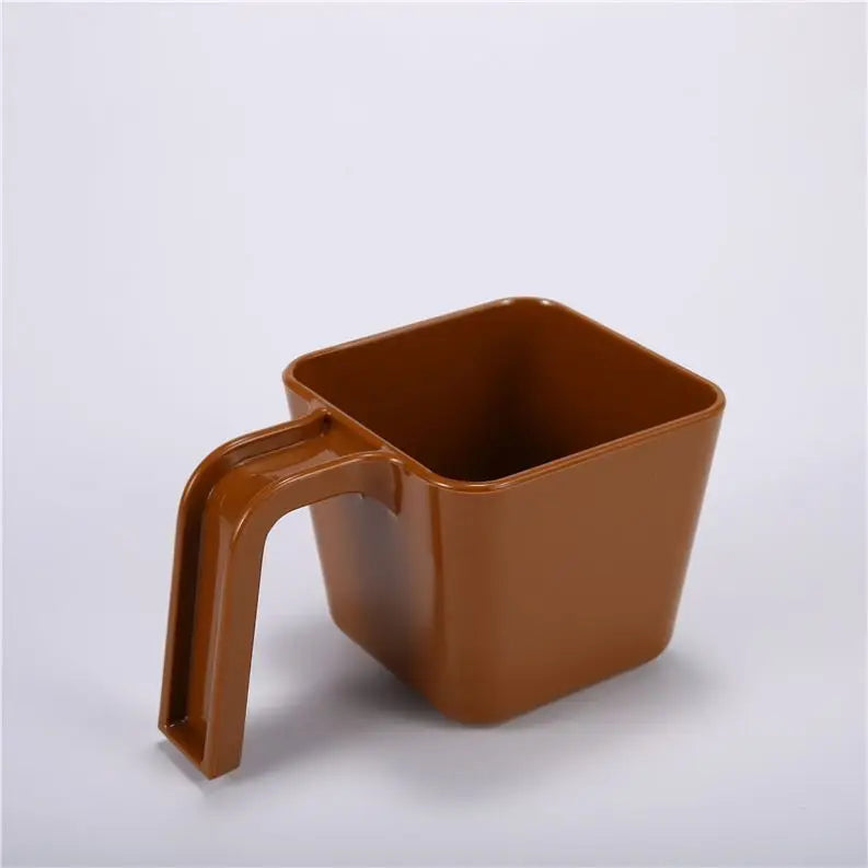 Durable Plastic Round Bottom Sugar Scooper Ingredient Cereal Dry Goods Shovel Ice Cube Scoop