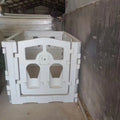 Calf Pen White One Shot Roto-Molded Process Rounded Edge Design Calf House