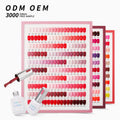 Vendeeni OEM/ODM Nail Art Gel Polish Supplies 3000 Colors Gel Nail Polish Bottles Uv Gel 15ml Private Label Solid Custom logo