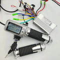 Lcd Display 36v48v+Accelerator+BLDC CONTROLLER 250w 350W Electric Bike Scooter Tricycle ATV Mtb Parts Rolling Handlebar Grips