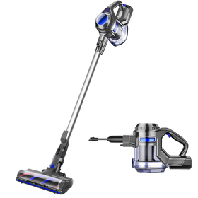 MOOSOO X6 Handheld 80W 8500PA Wet and Dry Cleaning Rechargeable Wireless Vacuum Cleanersuitable for Car Sofa Bed Strong Suction