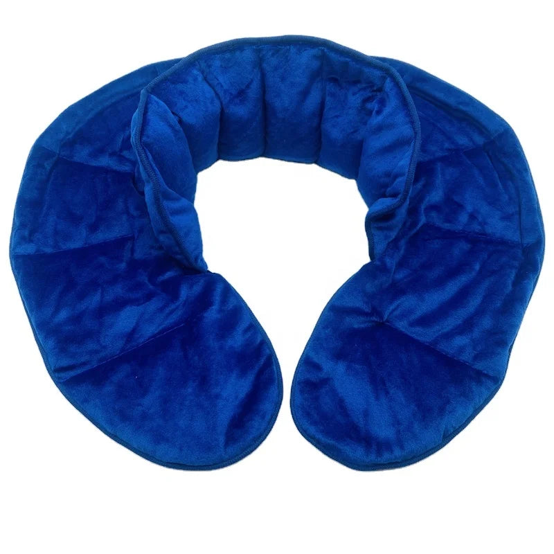 Wholesale Neck Pad Natural Herbal Lavender Weighted Neck Shoulder Wrap for Healing
