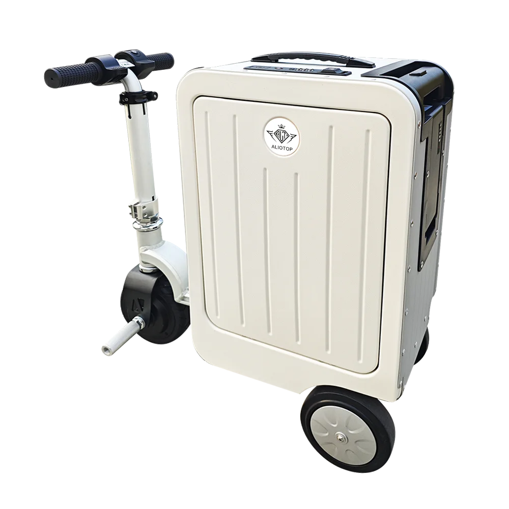 Stylish 20-Inch Cabin Computer Aluminum Frame Suitcase Light Weight Portable Waterproof Lock Men's/Women's Travel Trolley Case