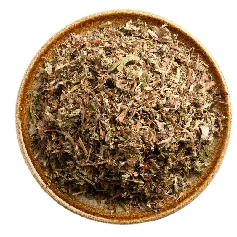 Wei Ling Cai Natural Chinese Cinquefoil Raw Dried Potentilla Chinensis  Stem Leaf Slices for Sale