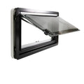Factory Price 500x500mm Aluminium Frame Double Layer RV Caravan Acrylic Windows with Fly Net for Camper Motorhome