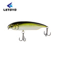 LETOYO Slow Sinking Pencil Lure 5.5g/11g Shore Casting Fishing Bait for Freshwater Saltwater Fishing Tackle Bass Perch Pike