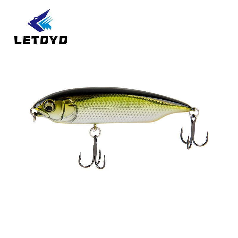 LETOYO Slow Sinking Pencil Lure 5.5g/11g Shore Casting Fishing Bait for Freshwater Saltwater Fishing Tackle Bass Perch Pike