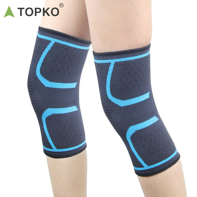 TOPKO Sports Compression Breathable Elastic Nylon Knee Support  Sleeve Knee Brace