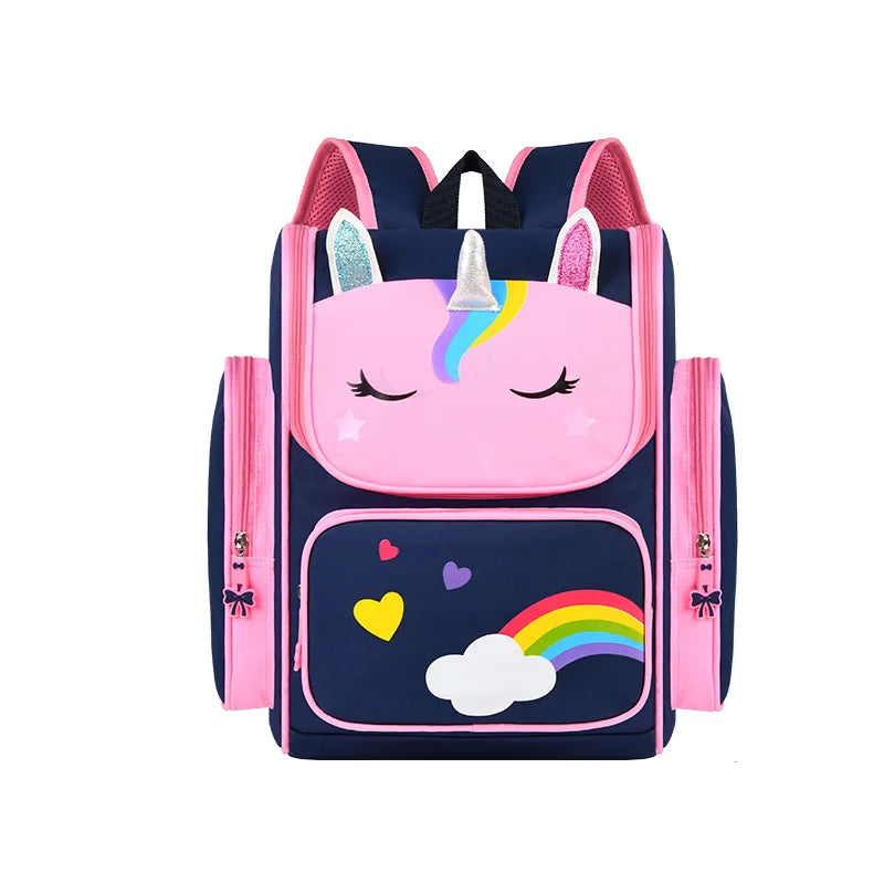 Large Capacity Students' School Bag Comfortable and Lovely Cartoon Design for New Year's Gift