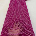 Reasonable Price Latest African Embroidery Lace Fabric