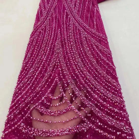 Reasonable Price Latest African Embroidery Lace Fabric