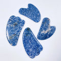 HY Hot Selling Blue Spot Heart Shape Claw Shape Gua Sha Jade Scraping Massage Tool